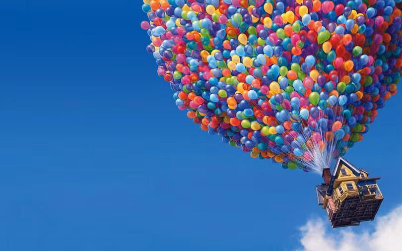 Cô Noëmi Lakmaier lấy ý tưởng từ bộ phim Ups của Disney. Nguồn: Disney