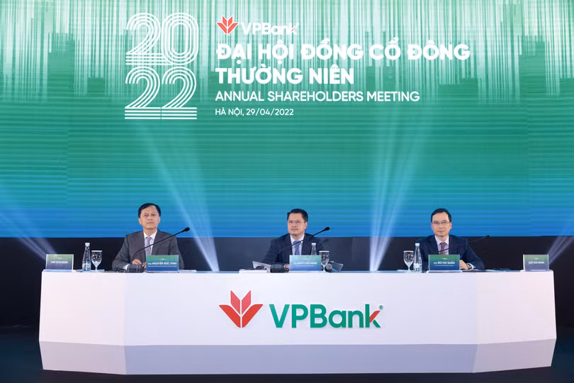 Chủ tịch HĐQT Ngô Chí Dũng làm Chủ toạ ĐHĐCĐ thường niên năm 2022 của VPBank