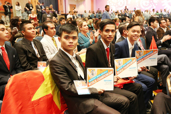 Tuyển Việt Nam giành giải Ba Microsoft Word 2017 thế giới ảnh 9