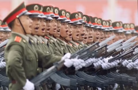 Trung Quốc được cho là sẽ tổ chức duyệt binh bất thường vào tháng 9 tới - Ảnh: Bưu điện Hoa Nam