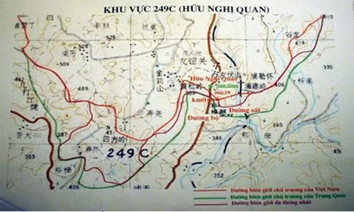 Ải Nam Quan và thác Bản Giốc được phân chia thế nào ảnh 1