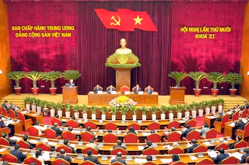 Khai mạc trọng thể Hội nghị Trung ương 10 (khóa XI) ảnh 1