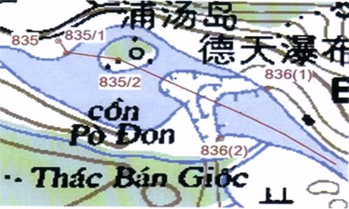 Ải Nam Quan và thác Bản Giốc được phân chia thế nào ảnh 3