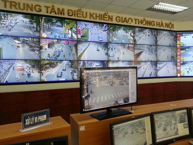 Hệ thống xử lý người tham gia giao thông vi phạm qua camera.