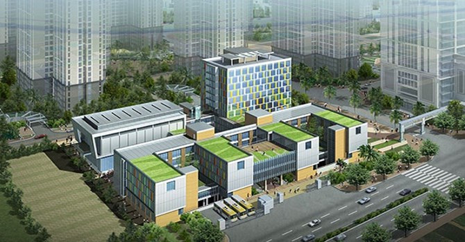 Phối cảnh dự án Goldmark City 136 Hồ Tùng Mậu, Hà Nội.