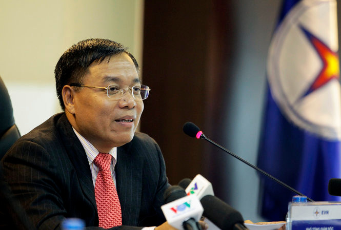 Ông Đinh Quang Tri, Phó tổng giám đốc EVN - Ảnh: Nguyễn Khánh