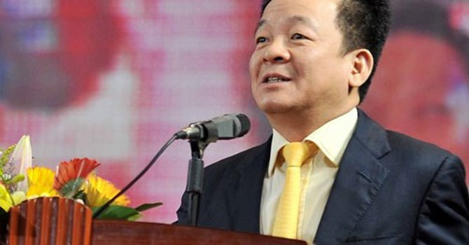 ổng giám đốc Tập đoàn T&T Đỗ Quang Hiển (bầu Hiển)