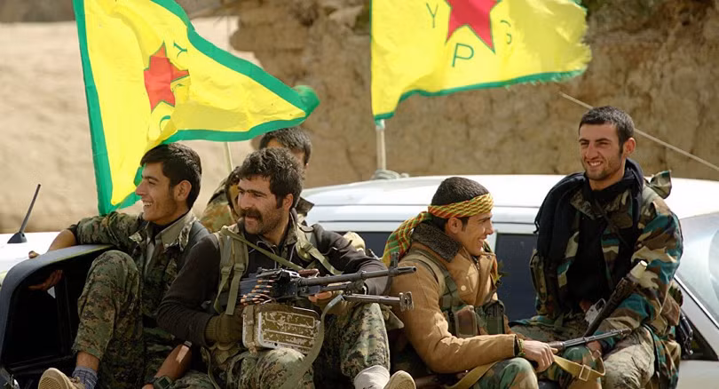 Lực lượng dân quân người Kurd thuộc Đơn vị bảo vệ Nhân dân YPG.