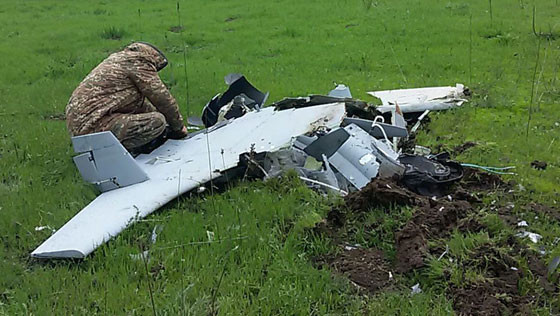 UAV của Azerbaijan bị bắn rơi ở Nagorny Karabakh