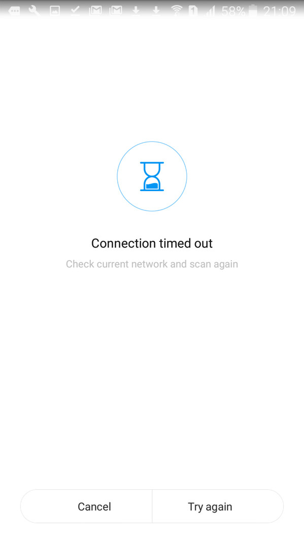 Hướng dẫn về bộ kích sóng WiFi: Nếu thấy ứng dụng MiHome báo lỗi mà đèn báo trên thiết bị vẫn chuyển từ vàng sang xanh lam thì nghĩa là vẫn thành công.