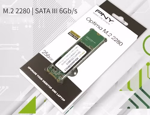Ổ SSD gắn trong Optima RE M.2 2280.