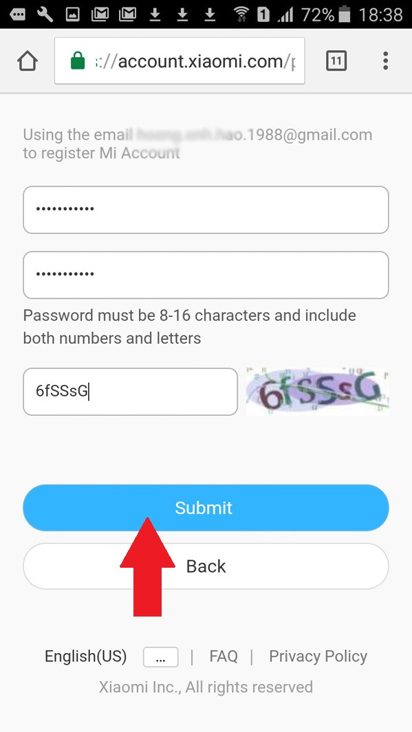 Hướng dẫn về bộ kích sóng WiFi: Tạo mật khẩu và điền mã xac nhận theo đúng quy trình.