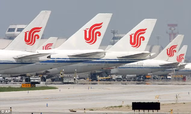 Máy bay của Air China