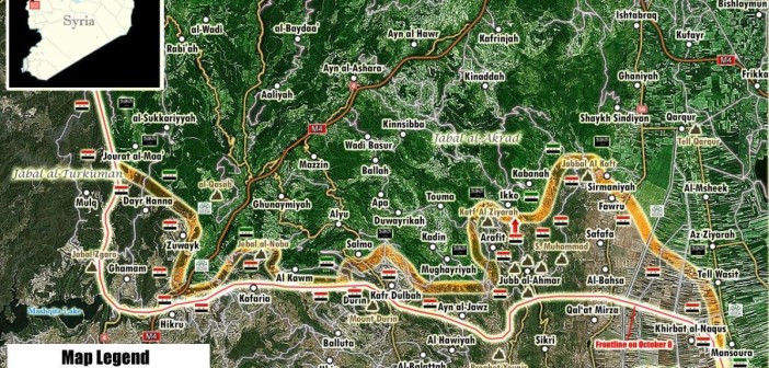 Hai tỉnh chiến lược của Syria tiếp tục giành chiến thắng ảnh 1