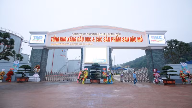 Tổng kho xăng dầu DKC của TMD Group