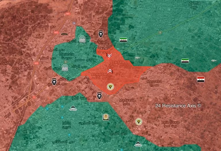 Quân tinh nhuệ Syria dốc sức tấn công sào huyệt Đông Ghouta, Mỹ đe dọa không kích ảnh 1