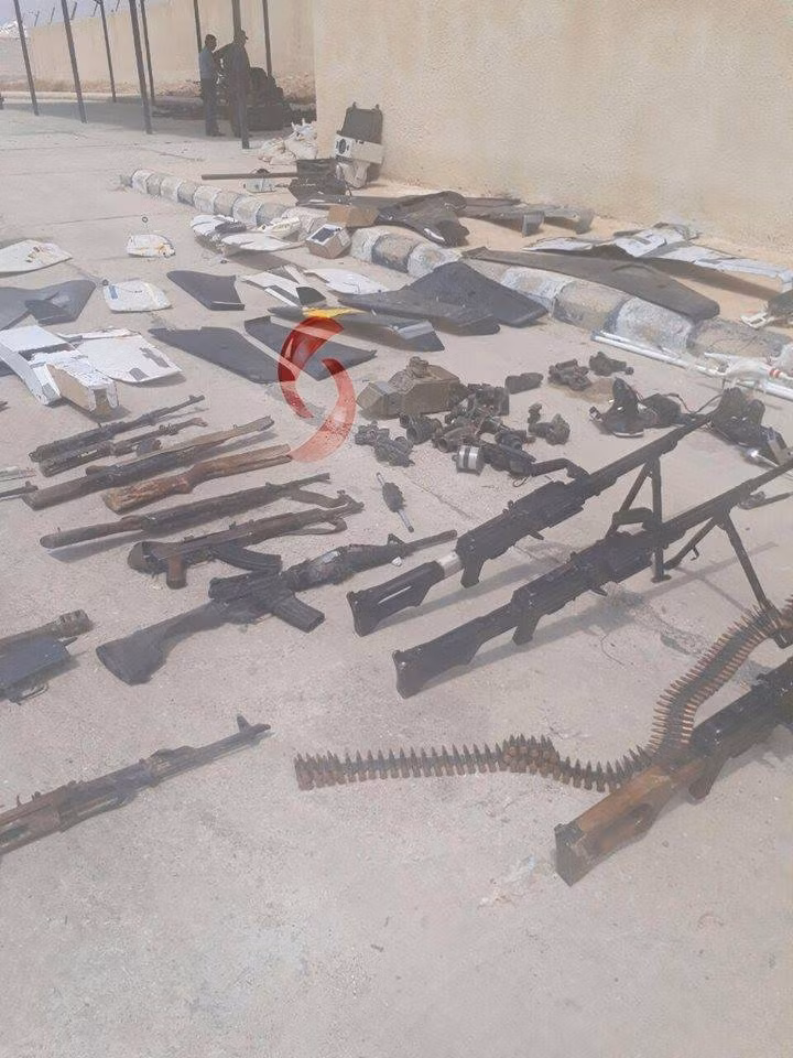Army Seized Drone Factory, Large Number Of Weapons And Ammunition From ISIS In Uqayribat Area (Photos) Army Seized Drone Factory, Large Number Of Weapons And Ammunition From ISIS In Uqayribat Area (Photos)