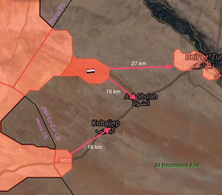 “Hổ Syria” tiến công mãnh liệt, chỉ còn cách Deir Ezzor 18 km (video) ảnh 2