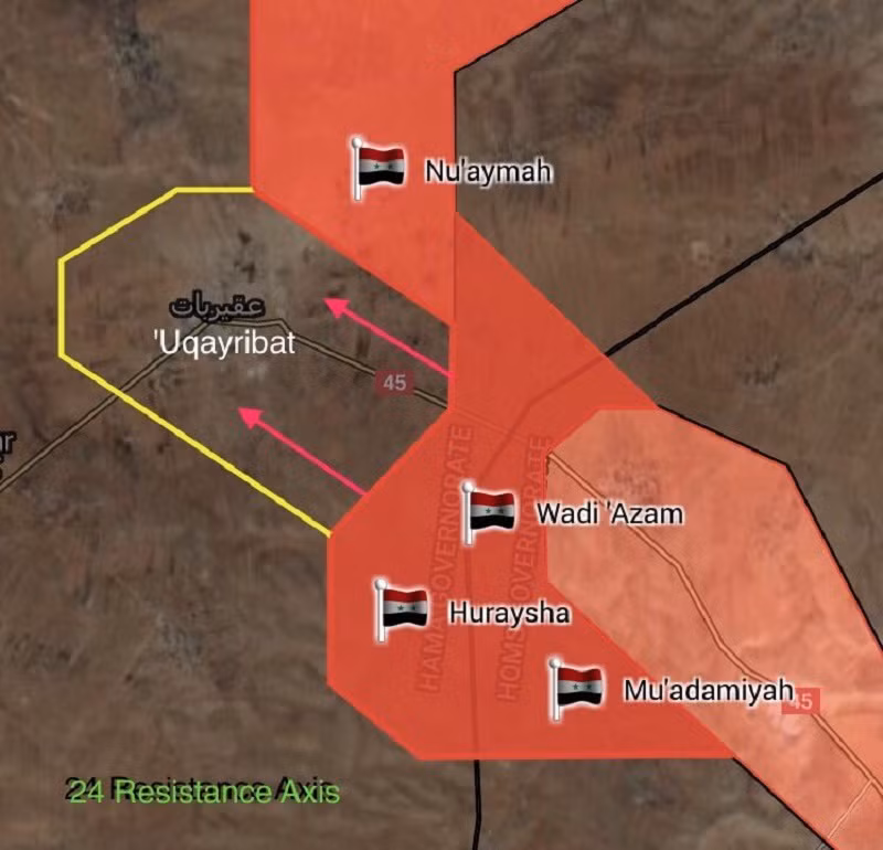 Nga dội hoả lực, quân đội Syria đè bẹp IS cố thủ thị trấn ở Hama (video) ảnh 2