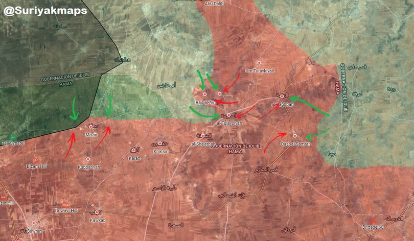 Nga trút hỏa lực, quân đội Syria đánh tan phiến quân phản kích ở Hama (video) ảnh 1