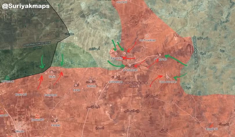 Nga trút hỏa lực, quân đội Syria đánh tan phiến quân phản kích ở Hama (video) ảnh 1
