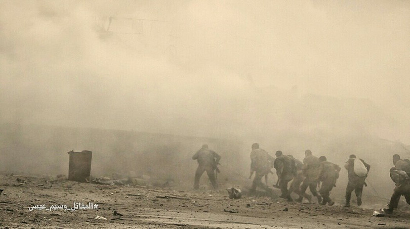 Hỏa lực Syria tấn công dữ dội phiến quân thánh chiến ven Damascus (video - ảnh) ảnh 6