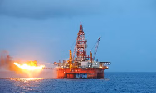 Giàn khoan Hải dương 981. Ảnh: Xinhua