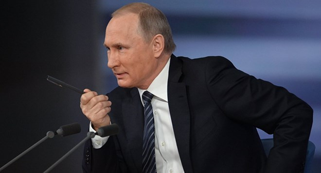 Putin và những câu trả lời “đỉnh” trong cuộc họp báo tất niên ảnh 1