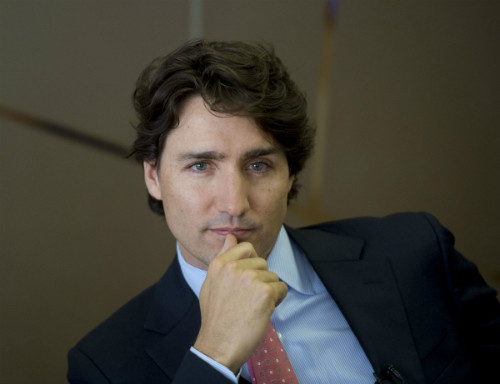 Thủ tướng Canada gây chú ý vì ngoại hình trẻ trung và điển trai. Ảnh: The Star