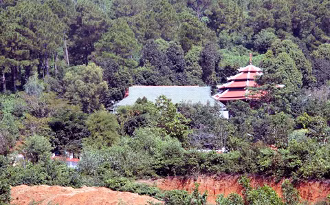 Khu biệt phủ của đại gia vàng đang bị UBND quận Liên Chiểu yêu cầu tháo dỡ