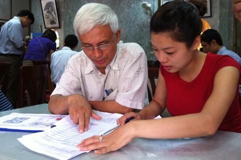 Số lượng nhân viên môi giới bất động sản tăng mạnh trong năm qua. Ảnh minh họa: NT