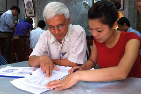 Số lượng nhân viên môi giới bất động sản tăng mạnh trong năm qua. Ảnh minh họa: NT