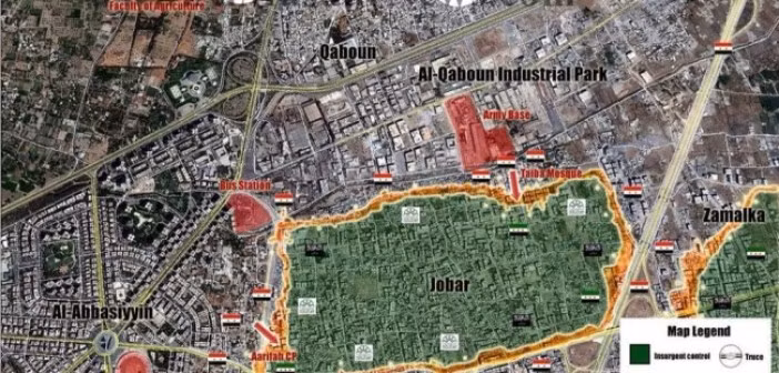 Clip: Trận chiến dữ dội ngoại vi thành Damascus
