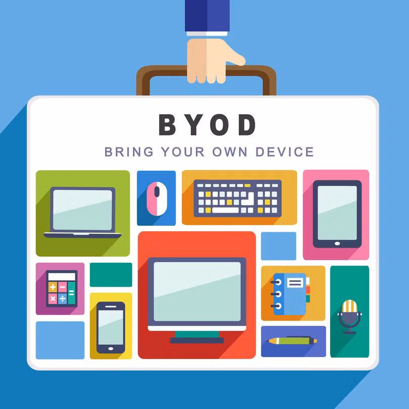 BYOD là xu hướng phổ biến hiện nay trên thế giới. Nguồn: ShutterStock
