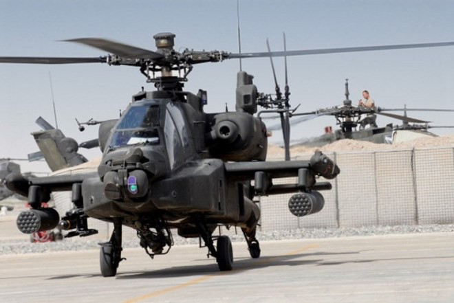 Sức mạnh đáng sợ của trực thăng Apache AH-64D ảnh 1