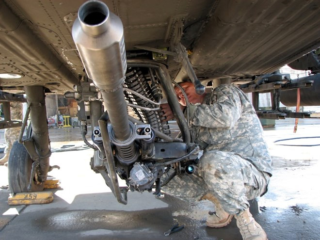 Sức mạnh đáng sợ của trực thăng Apache AH-64D ảnh 2