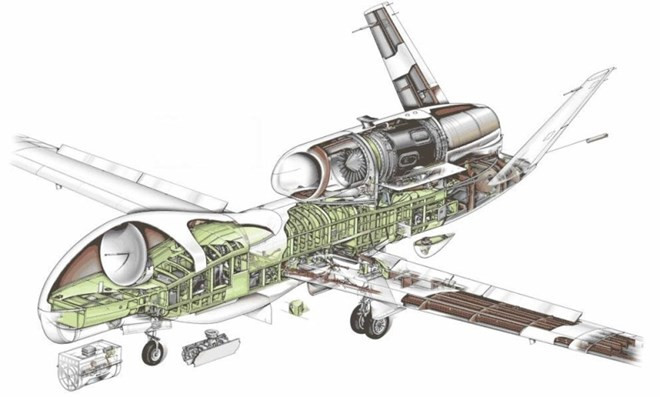 Diều hâu trên biển - máy bay không người lái MQ – 4C Triton BAMS ảnh 4