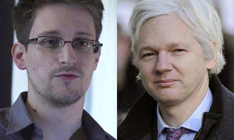 Edward Snowden và Julian Assange có thể sẽ được tị nạn tại Pháp.