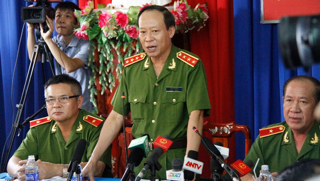 Hình ảnh tại buổi họp báo - Ảnh: Xuân An