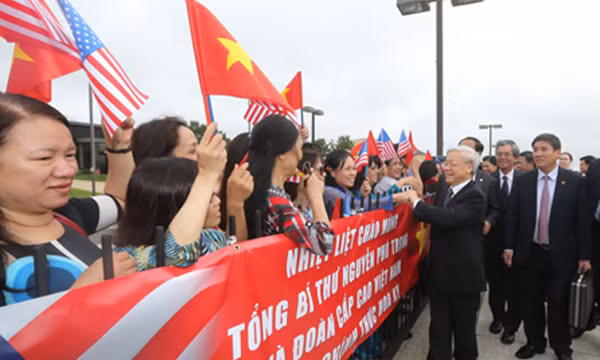 Tổng bí thư Nguyễn Phú Trọng thăm chính thức Mỹ