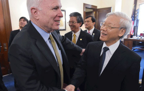 Ngày làm việc thứ ba tại Hoa Kỳ của TBT Nguyễn Phú Trọng ảnh 7