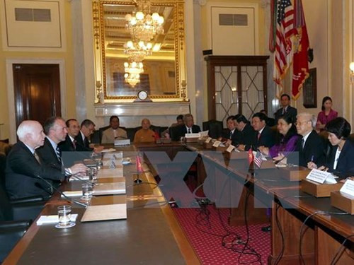 Ngày làm việc thứ ba tại Hoa Kỳ của TBT Nguyễn Phú Trọng ảnh 6