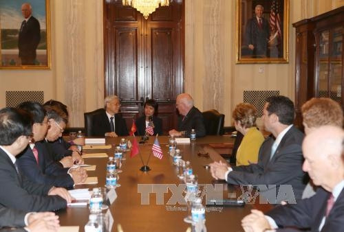 Ngày làm việc thứ ba tại Hoa Kỳ của TBT Nguyễn Phú Trọng ảnh 1