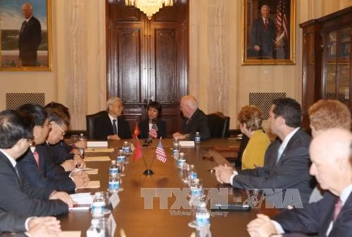 Ngày làm việc thứ ba tại Hoa Kỳ của TBT Nguyễn Phú Trọng ảnh 1