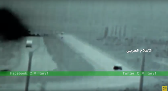 Tuyến đường cao tốc, khu vực các tay súng IS đi qua