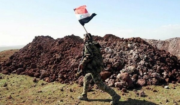 Binh sĩ Syria trên chiến trường Đông Ghouta