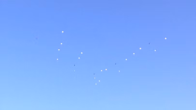 Quân đội Syria diễn tập đổ bộ đường không. Ảnh video Bộ Quốc phòng Nga.