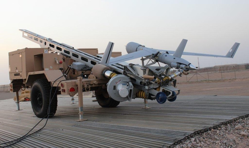 Hệ thống phóng khí nén cho máy bay không người lái ScanEagle