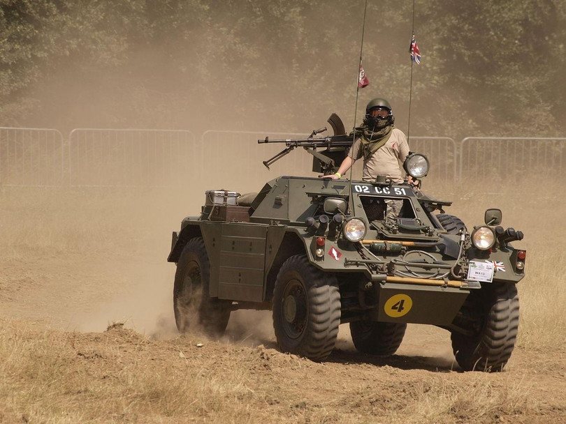 Xe trinh sát hạng nhẹ Ferret Mk-1 của Anh, được chuyển giao cho Ukraine. Ảnh mil.in ua