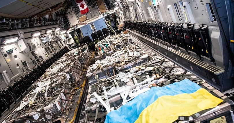 Viện trợ quân sự cho Ukraine từ Canada. Ảnh Anita Anand. Ảnh mil.in.ua